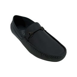 [E224] TRYIT 709 BLACK MENS BOADER LOAFER