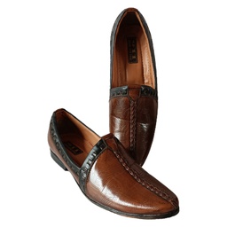 [E416] TRI IT MEN'S CASUAL LOAFER MOJDI BROWN