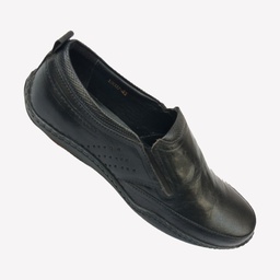 [A376] MARTIN MEN'S LEATHER SHOE BLACK