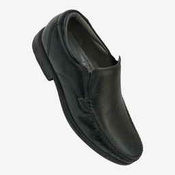 [A390] H.PUPPIS MEN'S LEATHER SHOE BLACK