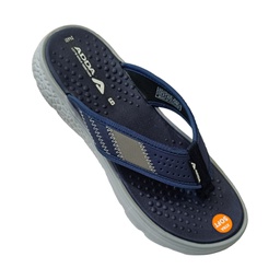 [C157] ADDA MEN'S EXTRA COMFORT SLIPPERS BLUE