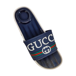 [C743] MEN'S WASHBLE SLIPPER GREY/BLUE