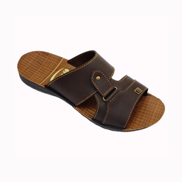 [CC004] INBLU MEN'S WASHABLE CHAPPAL BROWN