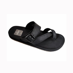 [CC102] ADDA MEN'S EXTRA COMFORT SLIPPER BLACK