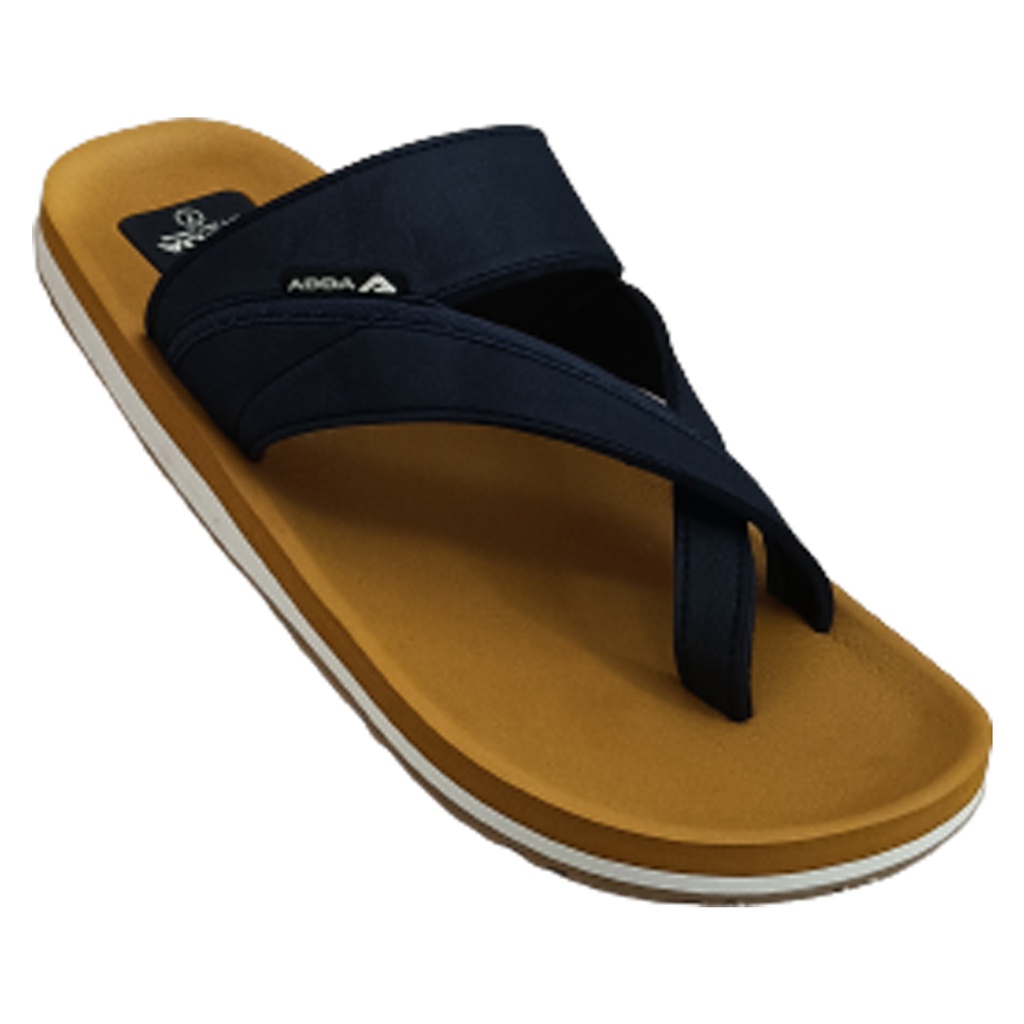 ADDA AIR D.K.BEIGE NAVY MEN S SLIPPER