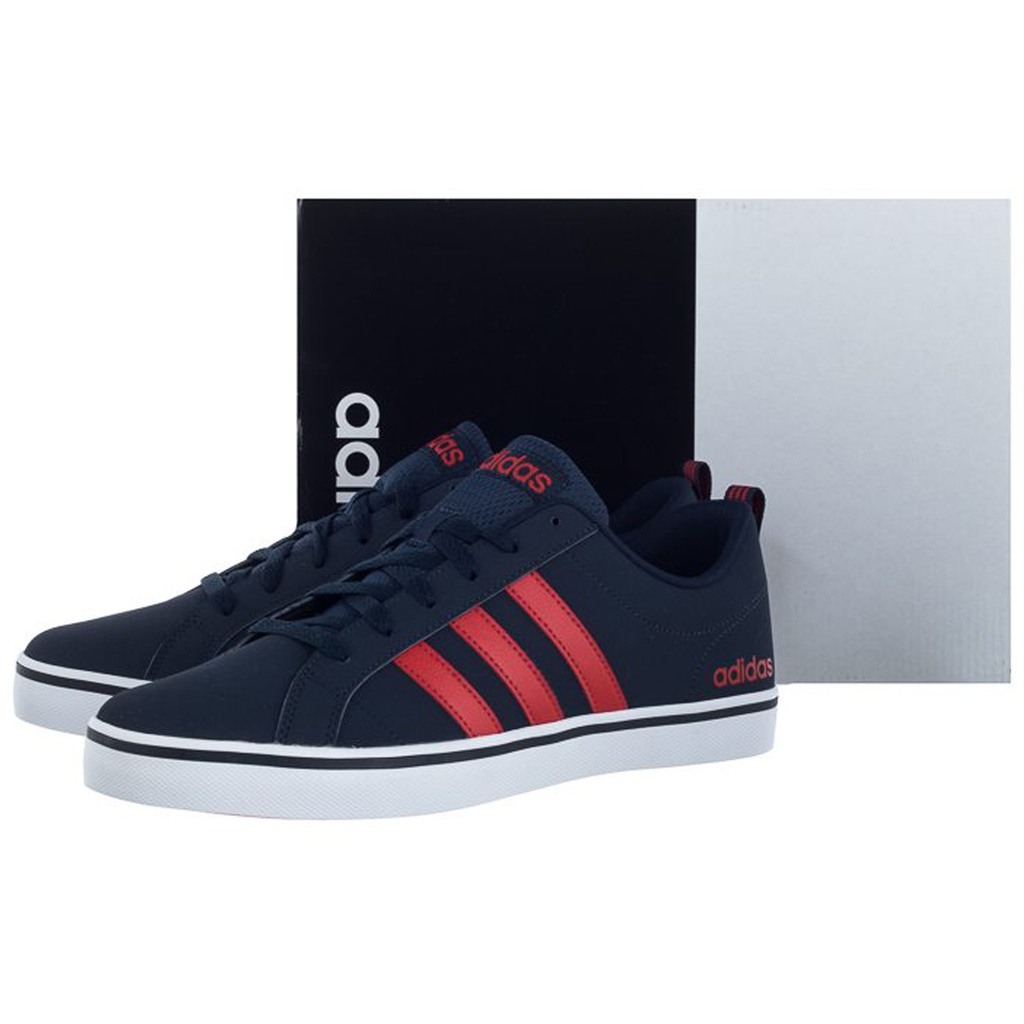 Adidas blue cheap and red shoes