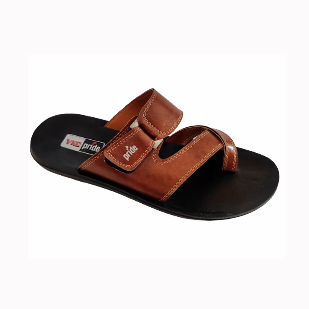 VKC MEN S CASUAL WASHBLE CHAPPAL BROWN