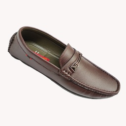 [E500] TRYIT MEN'S CASUAL LOAFER BROWN