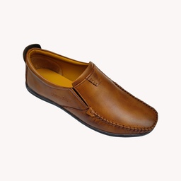 [E574] FORTUNE PEOPLES MEN'S CASUAL LOAFER SHOE TAN