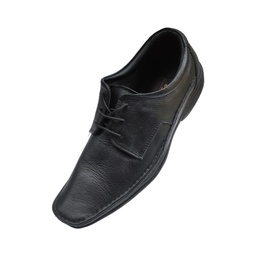 [L320] EGOSS MEN'S LEATHER SHOE BLACK