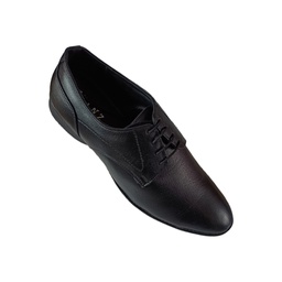 [L334] SKINZ LEATHER MEN'S FORMAL SHOE BLACK