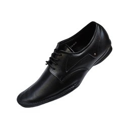 [L364] M.CARDIN LEATHER MEN'S SHOE BLACK