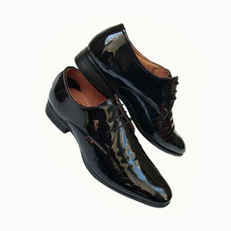 [L372] TRY IT MEN'S FORMAL MIRROR SHINE SHOE BLACK