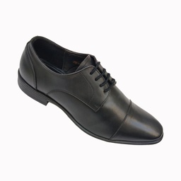 [L375] SKINZ LEATHER MEN'S FORMAL SHOE BLACK