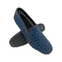 [B102] SKINZ BLUE MENS TRADITIONAL LOAFER
