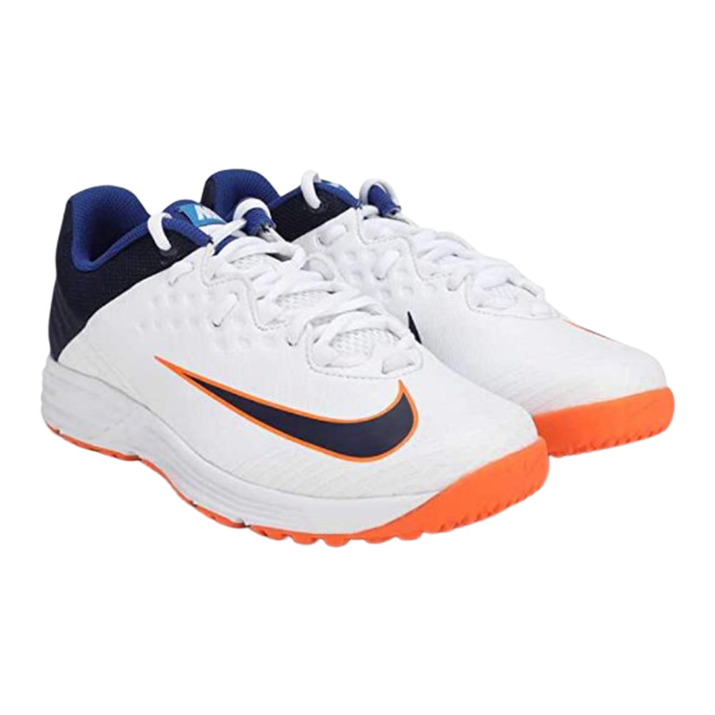 Nike white clearance orange sneakers