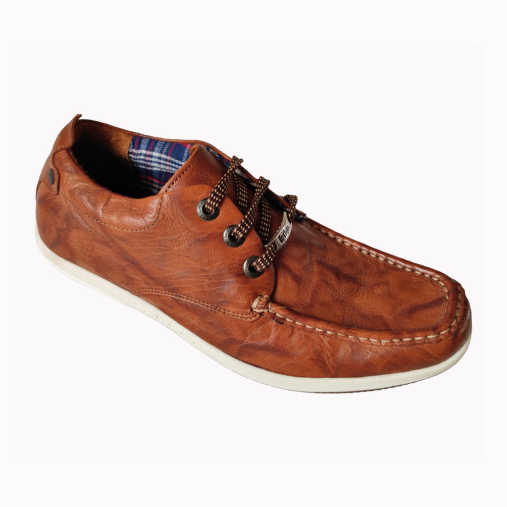 Lee cooper cheap tan casual shoes