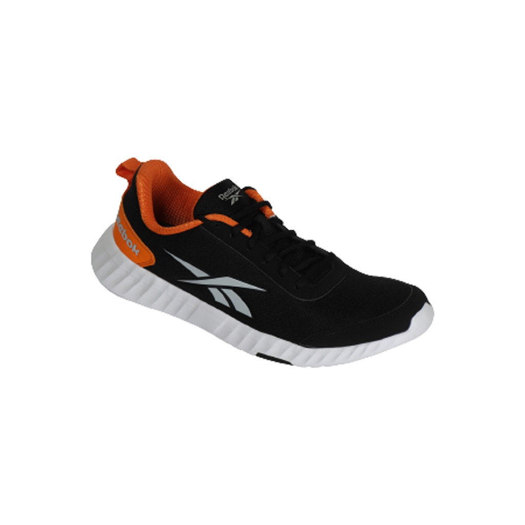 Orange store reebok sneakers