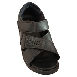 [S572] MEDIFEET MEN'S ORTHO SANDAL BLACK