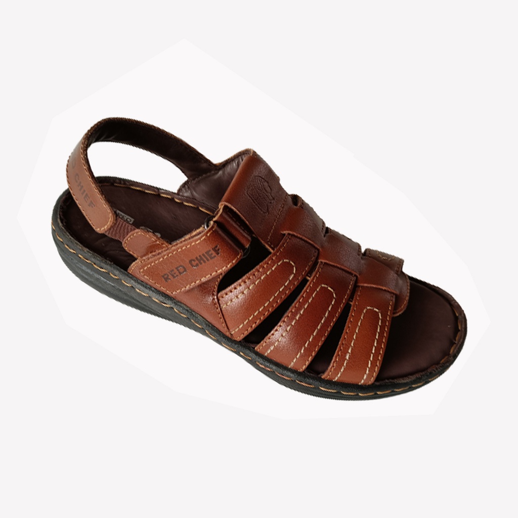 Red chief tan casual 2024 sandals