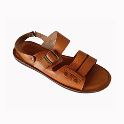 [S880] MARDI GRA MEN'S CASUAL SANDAL TAN