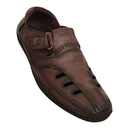 [S886] BUCKAROO MEN'S CASUAL SANDAL BROWN