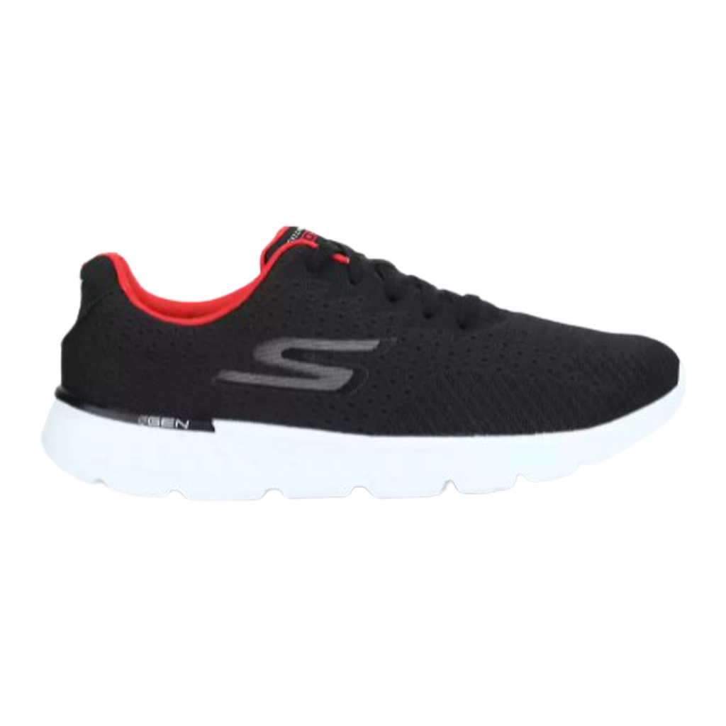 Skechers red cheap and black