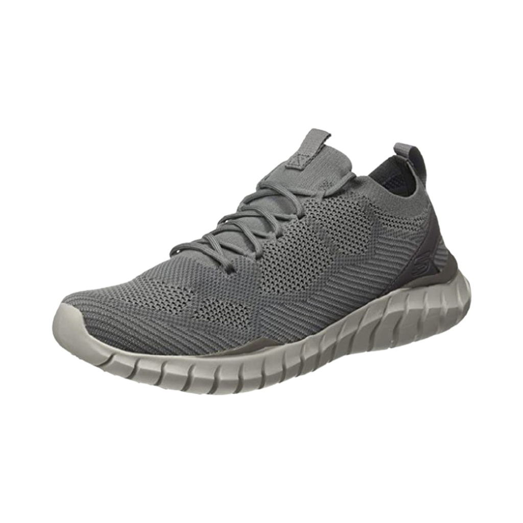 Mens cheap grey skechers