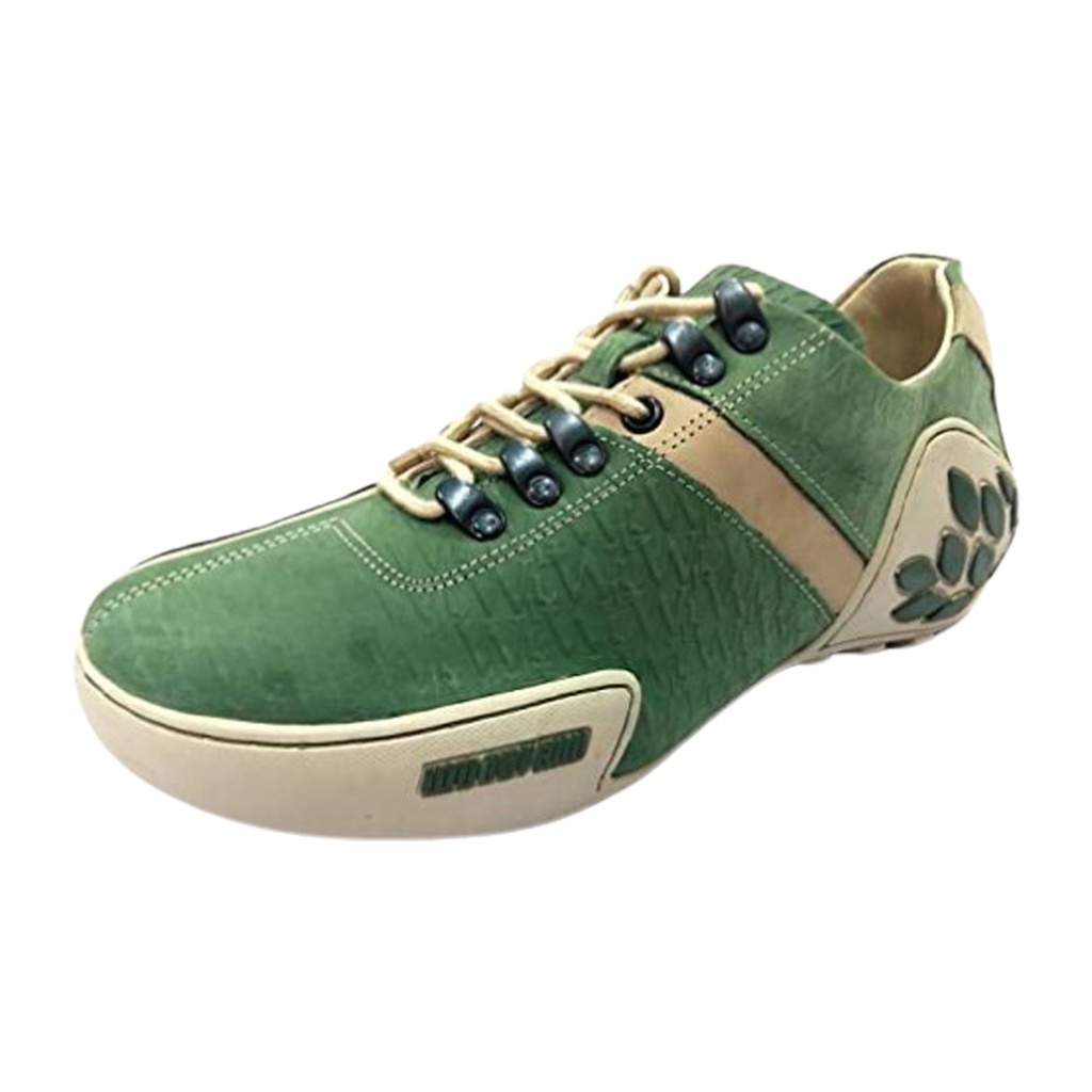 Woodland store green sneakers