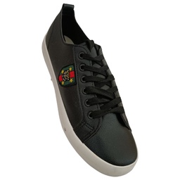 [Y043] PINE BERRY VCS1025 MEN'S CASUAL SNEAKERS BLACK/WHITE