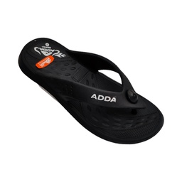 [CC367] ADDA MEN'S EXTRA COMFORT SLIPPER BLACK