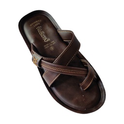 [CC249] VKC MEN' S WASHBLE CHAPPAL BROWN