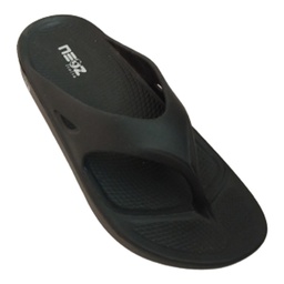 [CC424] NEOZ CLASSIC BLACK MEN'S SLIPPER