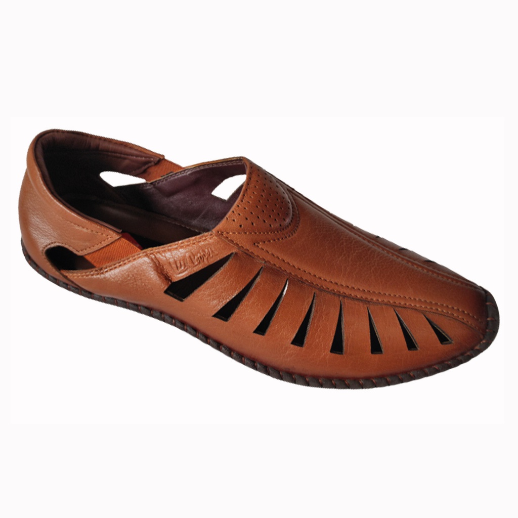 LEE COOPER 2040 MEN S CASUAL ETHNIC WEAR LOAFER SHOE E.TAN Chakhdi