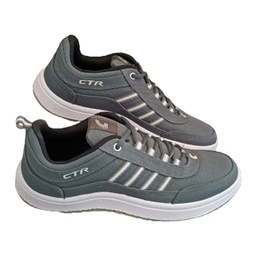 [SP055] COASTER ALORA 3 D.GREY MEN'S SPORT SHOE