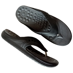 [C020] NEOZ CLOUD D.GREY/BLACK MEN'S SLIPPER