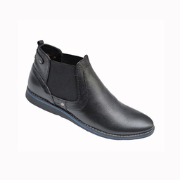 [B396] SKINZ MEN'S CASUAL BOOTS SHOE BLACK