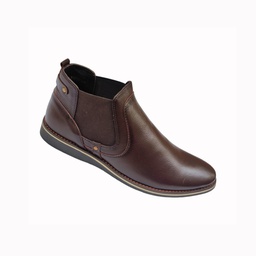 [B397] SKINZ MEN'S CASUAL BOOTS SHOE BROWN