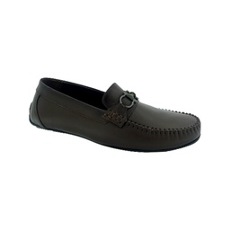 [B399] MARTIN MEN'S CASUAL LOAFER SHOE BROWN