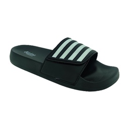 [C062] SLIDERS WALKER BLACK MEN'S FLIP FLOP