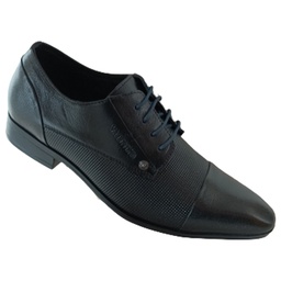 [L036] VALENTINO ROMANIO-62 BLACK MEN'S FORMAL SHOE