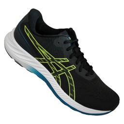 [AC024] ASICS GEL EXCITE-9 BLACK/GREEN MEN'S SPORT SHOE