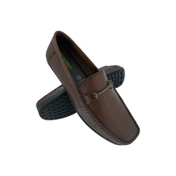 [B080] VALENTINO PRADO-13CW BROWN MEN'S LETHER LOAFER