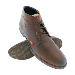 [Z024] 4659 BROWN MEN'S CASUAL LONG SHOE