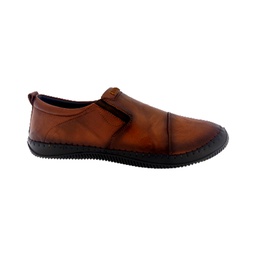 [B103] MACONNER FABRIC-5 TAN MEN'S CASUAL SHOE