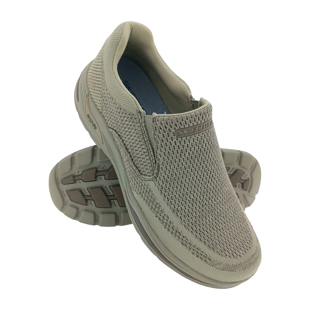 Mens cheap grey sketchers