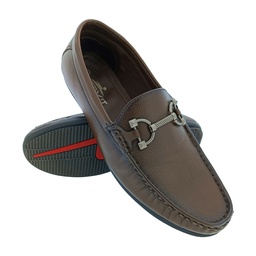 [E677] TRYIT 919 BROWN MEN'S LOAFER