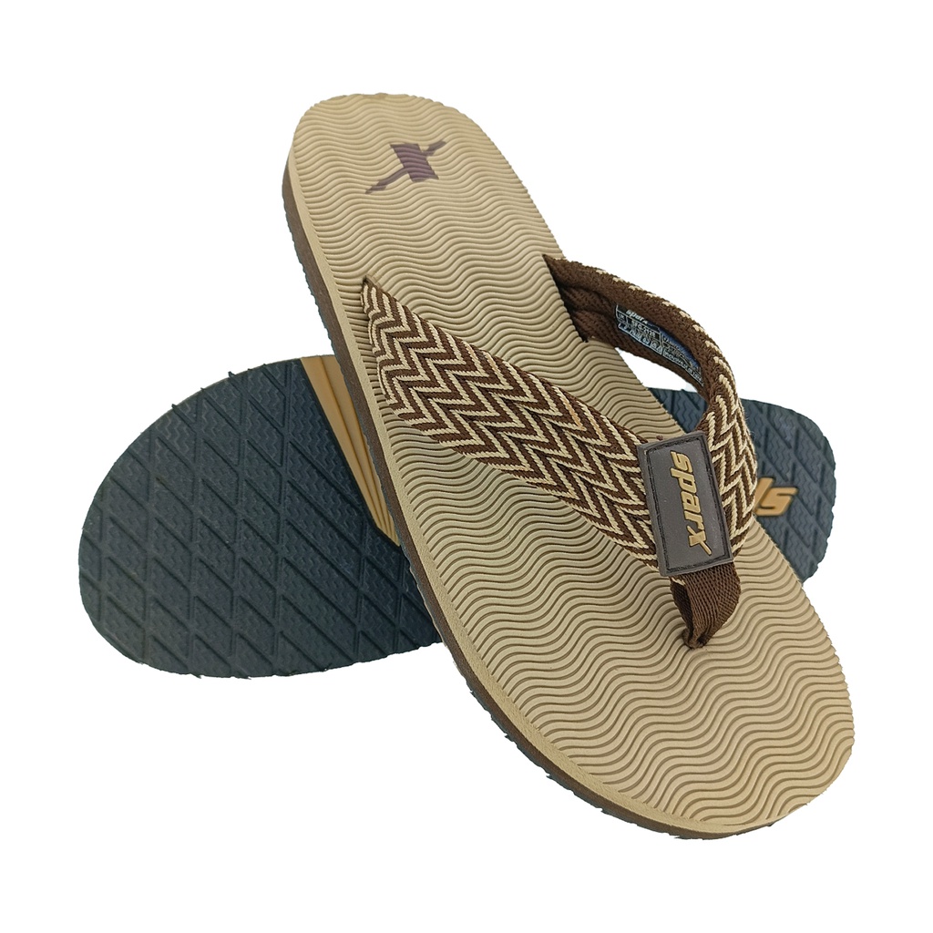 Sparx brown slippers on sale