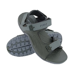 [S826] FUEL 2112-02 BLACK/GREY MENS SANDAL