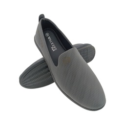 [E694] WALKERZ 7424 BLACK MEN'S LOAFER